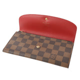 LOUIS VUITTON Louis Vuitton Monogram Portofoy Yumily Rouge N63544 Ladies Monogram Canvas Wallet A Rank used Ginzo