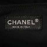 CHANEL シャネル パリビアリッツ トートPM 黒 レディース キャンバス/レザー トートバッグ ABランク 中古 銀蔵