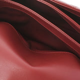 香奈儿香奈儿Matrasse连锁肩noupher葡萄酒红金色金色金色括号女士拉姆皮肤肩袋rank二手ginzo