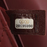 香奈儿香奈儿Matrasse连锁肩noupher葡萄酒红金色金色金色括号女士拉姆皮肤肩袋rank二手ginzo