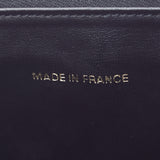 香奈儿香奈儿（Chanel Chanel）垂直洗手盆袋黑色金色支架女士卡维亚斯金（Caviaskin）手提包用ginzo等级