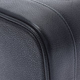 香奈儿香奈儿（Chanel Chanel）垂直洗手盆袋黑色金色支架女士卡维亚斯金（Caviaskin）手提包用ginzo等级