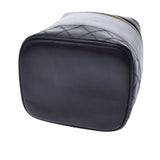 香奈儿香奈儿Pico角色垂直洗手盆黑金支架女士小牛手提包AB级使用Ginzo