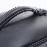 香奈儿香奈儿Pico角色垂直洗手盆黑金支架女士小牛手提包AB级使用Ginzo