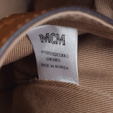 MCM MCM Backpack Mini Studs Camel Ladies Leather Backpack Daypack AB Rank used Ginzo