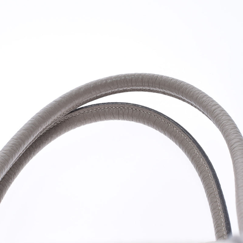 HERMES Hermes Hermes Garden Party PM Grias Falto/Cle A -engraved (around 2017) Unisex Togo Wal Chevron Country Handbag A Rank Used Ginzo