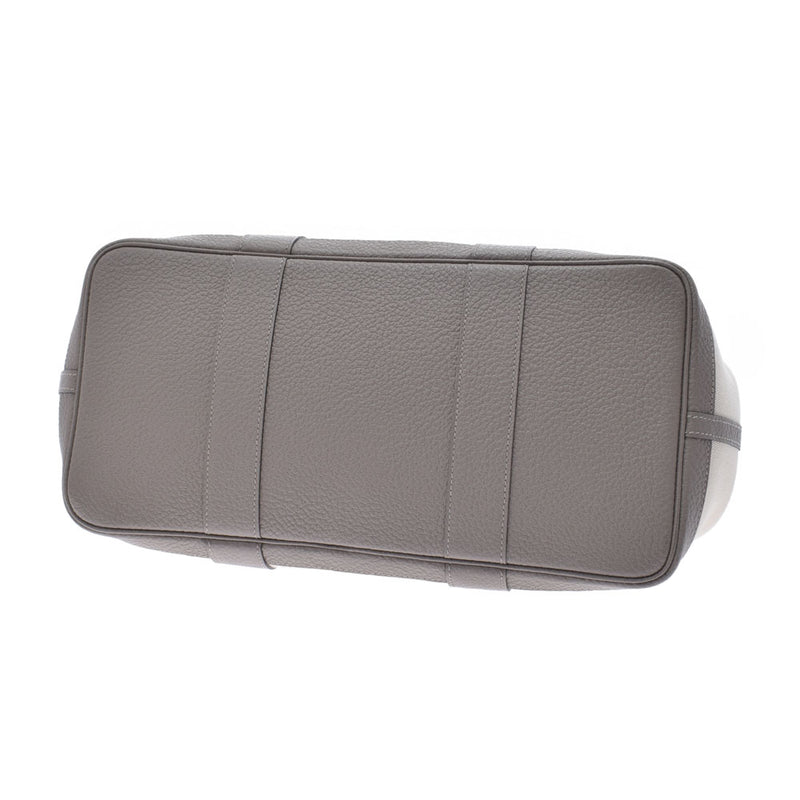 HERMES Hermes Hermes Garden Party PM Grias Falto/Cle A -engraved (around 2017) Unisex Togo Wal Chevron Country Handbag A Rank Used Ginzo