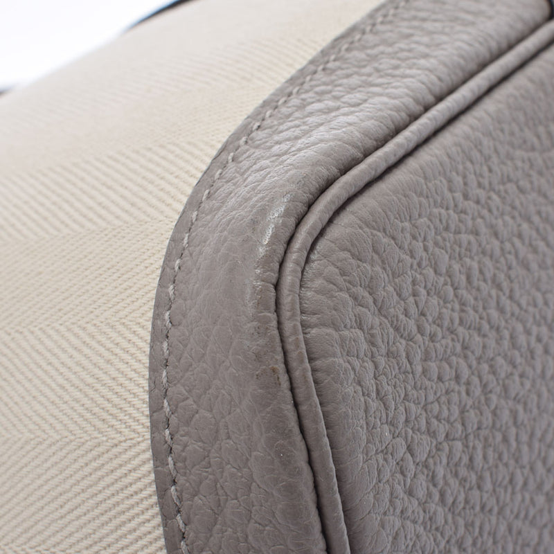 HERMES Hermes Hermes Garden Party PM Grias Falto/Cle A -engraved (around 2017) Unisex Togo Wal Chevron Country Handbag A Rank Used Ginzo