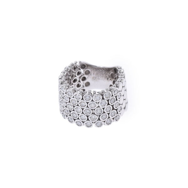 PONTE VECCHIO PonteVequio Diamond 1.09ct 16.5 Ladies K18WG Ring / Ring A Rank Used Ginzo
