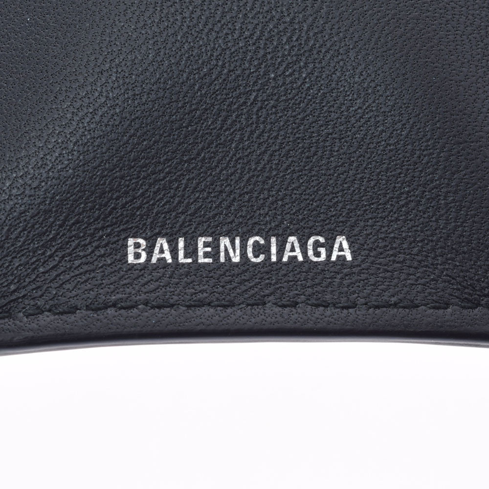 バレンシアガエブリデイ ミニウォレット 黒/赤 レディース カーフ 三つ折り財布 BALENCIAGA 中古 – 銀蔵オンライン