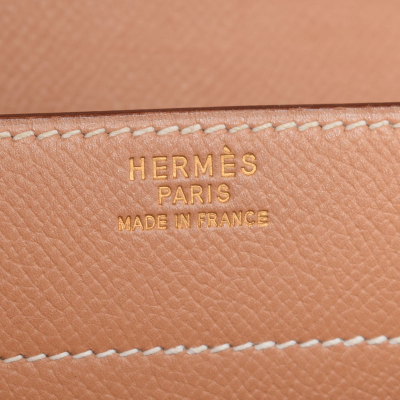 爱马仕爱马仕（Hermes Hermes）麻袋阿德佩什（Edepesh）38简短案例天然金支架○y雕刻（1995年）男士库什贝尔商业袋B级排名
