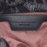 STELLA MCCARTNEY Stella McCartney Faravera Mini Black/Gray Silver Bracket Ladies Polyester Shoulder Bag A Rank used Ginzo