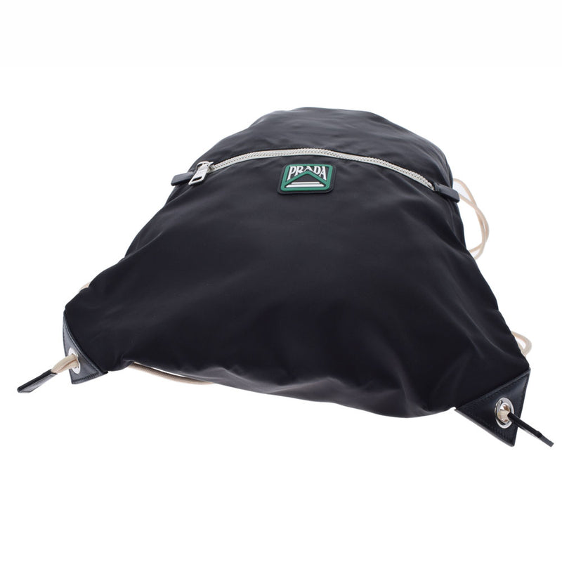PRADA Prada Bag Pack Black 2VZ030 Unisex Nylon Backpack Daypack Shinsei Ginzo