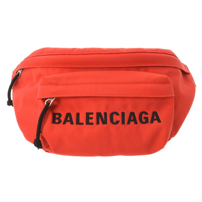 よろしくお願い致します^_^BALENCIAGA バレンシアガ ホイールベルトパック レッド バッグ