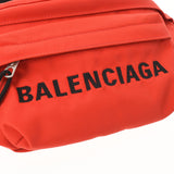 Balenciaga Balenciaga红色/黑色533009男女通用尼龙身体包新二手Ginzo
