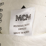 MCM MCM White Unisex Calf Clutch Bag A Rank used Ginzo