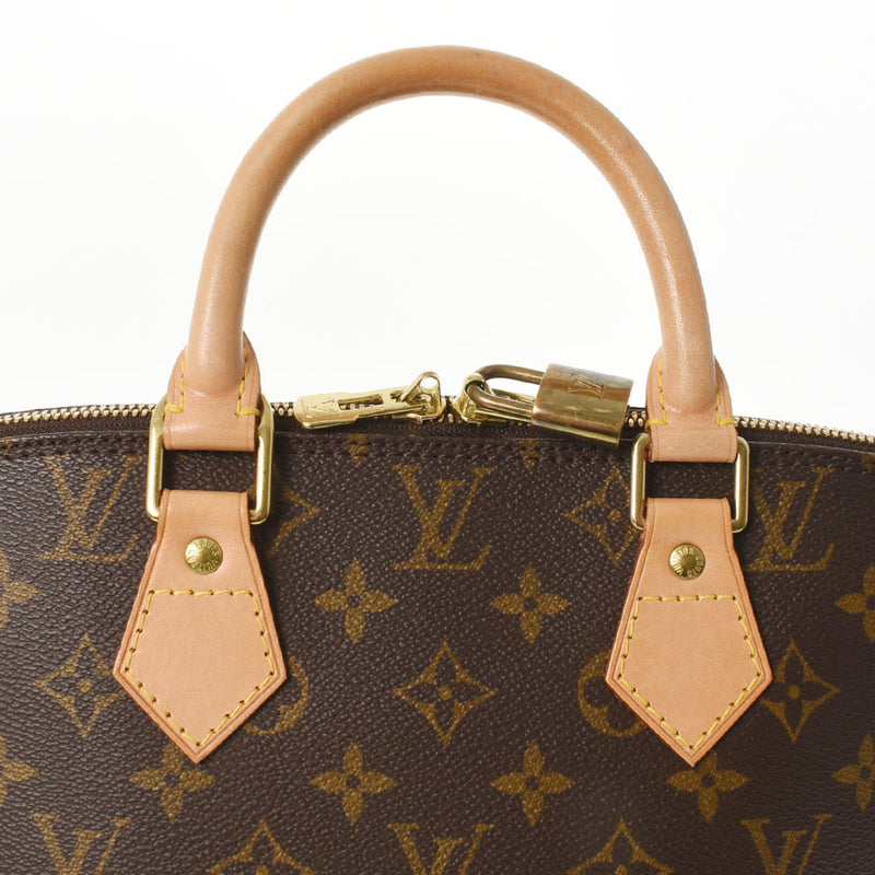 LOUIS VUITTON Louis Vuitton Monogram Alma Brown M51130 Ladies Monogram Canvas Handbag AB Rank Used Ginzo