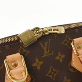 LOUIS VUITTON Louis Vuitton Monogram Alma Brown M51130 Ladies Monogram Canvas Handbag AB Rank Used Ginzo