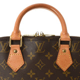 LOUIS VUITTON Louis Vuitton Monogram Alma Brown M51130 Ladies Monogram Canvas Handbag B Rank Used Ginzo