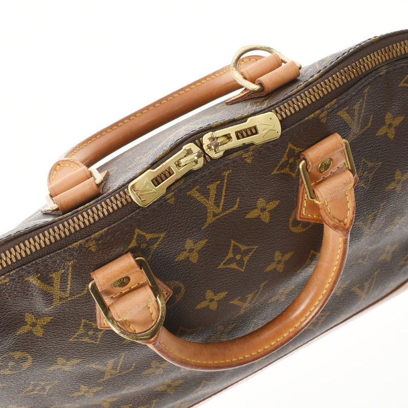 LOUIS VUITTON Louis Vuitton Monogram Alma Brown M51130 Ladies Monogram Canvas Handbag B Rank Used Ginzo