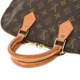 LOUIS VUITTON Louis Vuitton Monogram Alma Brown M51130 Ladies Monogram Canvas Handbag B Rank Used Ginzo