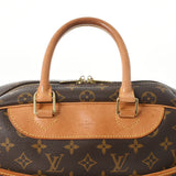 LOUIS VUITTON ルイヴィトン モノグラム ドーヴィル ブラウン M47270 ユニセックス モノグラムキャンバス ハンドバッグ Bランク 中古 銀蔵