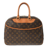 LOUIS VUITTON Louis Vuitton Monogram Dorville Brown M47270 Unisex Monogram Canvas Handbag B Rank used Ginzo