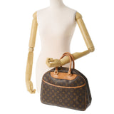 LOUIS VUITTON Louis Vuitton Monogram Dorville Brown M47270 Unisex Monogram Canvas Handbag B Rank used Ginzo