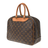 LOUIS VUITTON ルイヴィトン モノグラム ドーヴィル ブラウン M47270 ユニセックス モノグラムキャンバス ハンドバッグ Bランク 中古 銀蔵