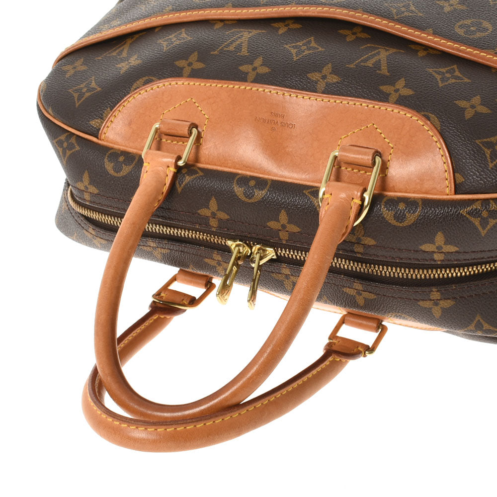 株価 LOUIS VUITTON ルイヴィトン モノグラム ドーヴィル ブラウン