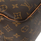 LOUIS VUITTON ルイヴィトン モノグラム ドーヴィル ブラウン M47270 ユニセックス モノグラムキャンバス ハンドバッグ Bランク 中古 銀蔵