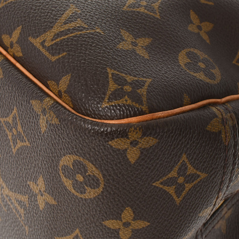 LOUIS VUITTON ルイヴィトン モノグラム ドーヴィル ブラウン M47270 ユニセックス モノグラムキャンバス ハンドバッグ Bランク 中古 銀蔵