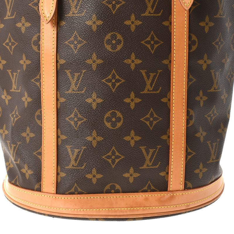 LOUIS VUITTON ルイヴィトン モノグラム バゲットL トートバッグ ブラウン M42236 レディース モノグラムキャンバス ハンドバッグ Bランク 中古 銀蔵