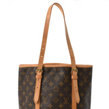 LOUIS VUITTON ルイヴィトン モノグラム バゲットL トートバッグ ブラウン M42236 レディース モノグラムキャンバス ハンドバッグ Bランク 中古 銀蔵