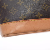 LOUIS VUITTON Louis Vuitton Monogram Alma Brown M51130 Ladies Monogram Canvas Handbag AB Rank Used Ginzo