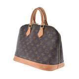 LOUIS VUITTON Louis Vuitton Monogram Alma Brown M51130 Ladies Monogram Canvas Handbag AB Rank Used Ginzo