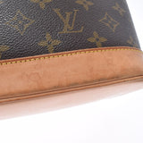 LOUIS VUITTON Louis Vuitton Monogram Alma Brown M51130 Ladies Monogram Canvas Handbag AB Rank Used Ginzo