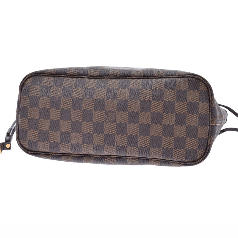 LOUIS VUITTON ルイヴィトン ダミエ ネヴァーフル PM ブラウン N51109 レディース ダミエキャンバス ハンドバッグ Bランク 中古 銀蔵