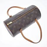 LOUIS VUITTON Louis Vuitton Monogram Papillon PM Brown M51386 Ladies Monogram Canvas Handbag C Rank Used Ginzo