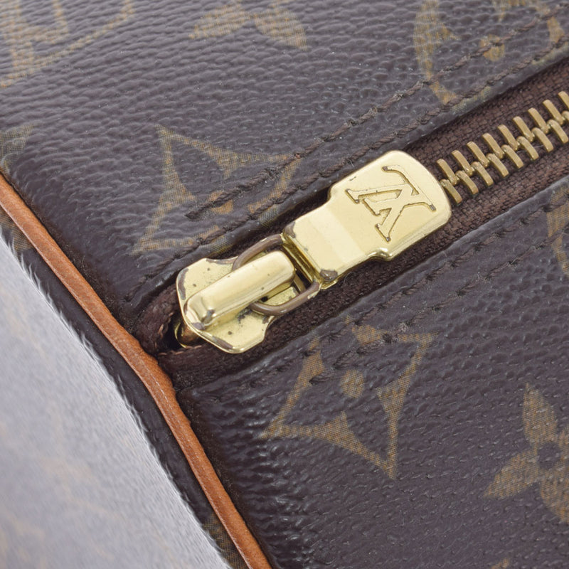 LOUIS VUITTON ルイヴィトン モノグラム パピヨンPM ブラウン M51386 レディース モノグラムキャンバス ハンドバッグ Cランク 中古 銀蔵