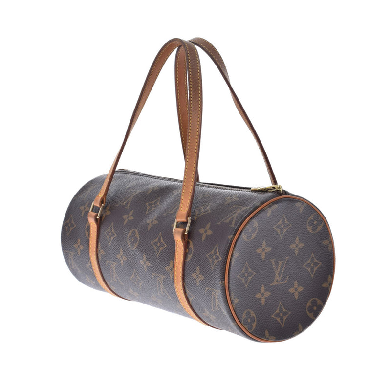 LOUIS VUITTON ルイヴィトン モノグラム パピヨンPM ブラウン M51386 レディース モノグラムキャンバス ハンドバッグ Cランク 中古 銀蔵