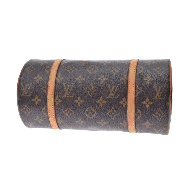 路易威顿路易斯·维顿（Louis Vuitton）会标PAPILLON PM BROWN M51386女士会标帆布手提包C等级二手Ginzo