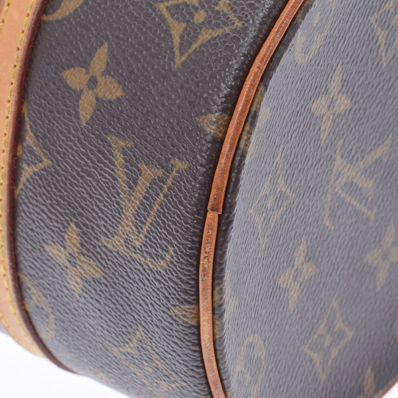 LOUIS VUITTON ルイヴィトン モノグラム パピヨンPM ブラウン M51386 レディース モノグラムキャンバス ハンドバッグ Cランク 中古 銀蔵