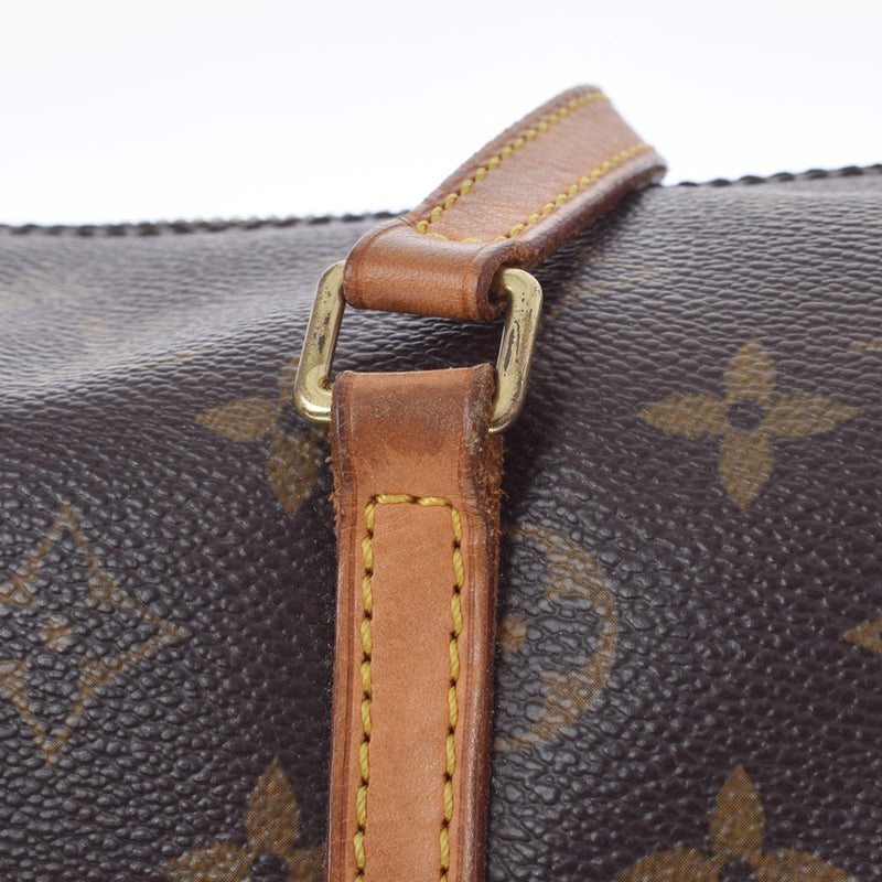 路易威顿路易斯·维顿（Louis Vuitton）会标PAPILLON PM BROWN M51386女士会标帆布手提包C等级二手Ginzo