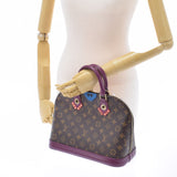 LOUIS VUITTON Louis Vuitton Monogram Totem Collection Alma PM Magenda M41662 Ladies Monograph Handbag A Rank used Ginzo