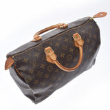 LOUIS VUITTON ルイヴィトン モノグラム スピーディ35 ブラウン M41524 ユニセックス モノグラムキャンバス ハンドバッグ Bランク 中古 銀蔵