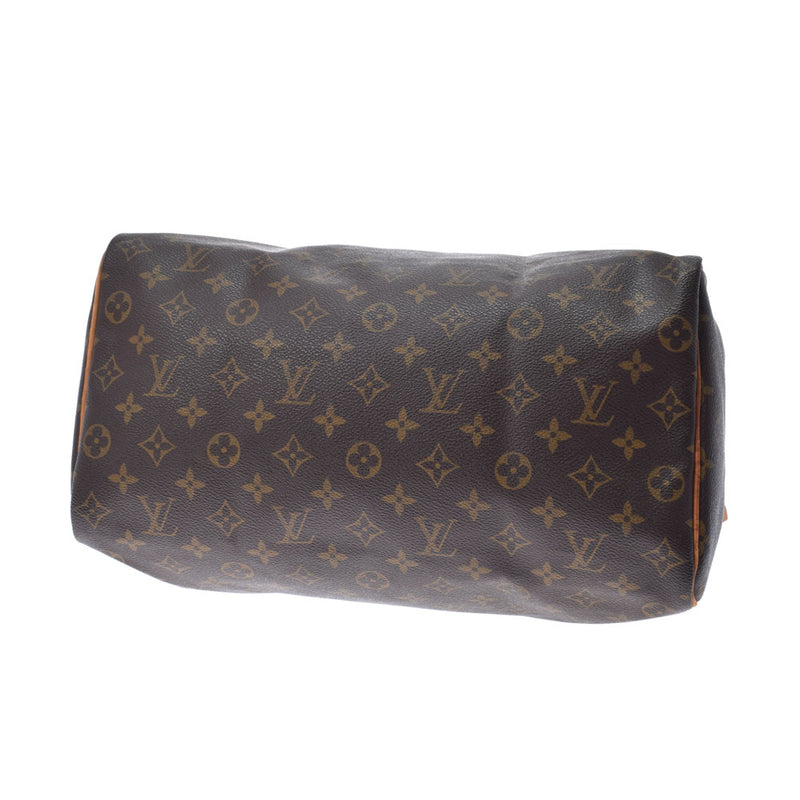 LOUIS VUITTON ルイヴィトン モノグラム スピーディ35 ブラウン M41524 ユニセックス モノグラムキャンバス ハンドバッグ Bランク 中古 銀蔵