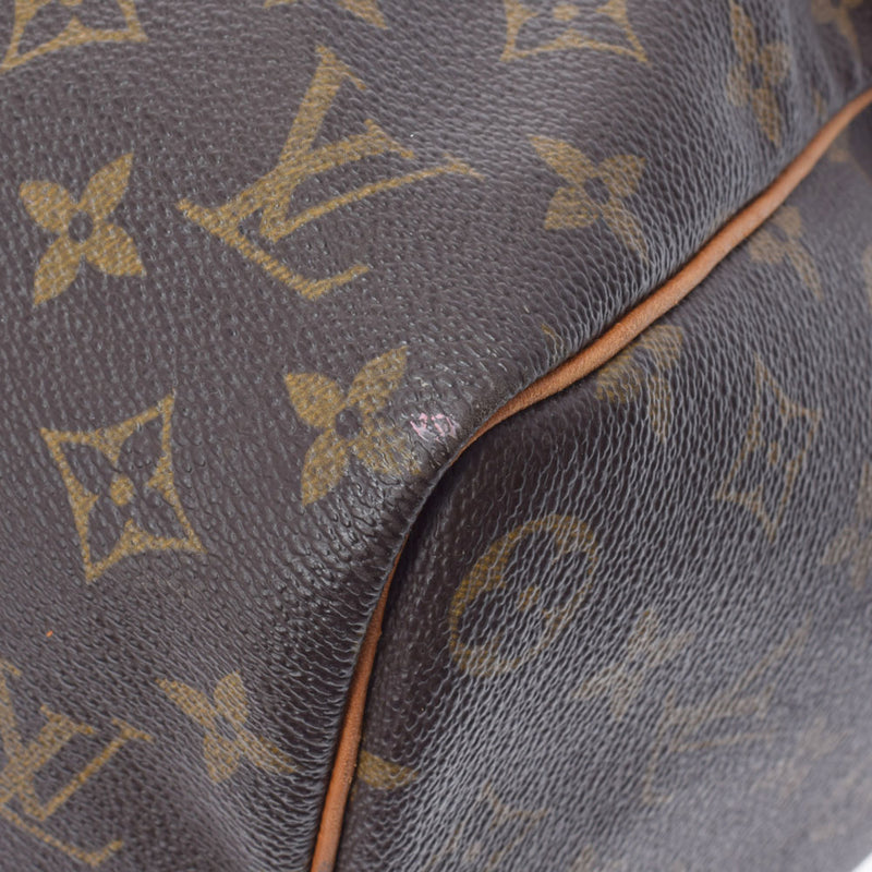 LOUIS VUITTON Louis Vuitton Monogram Kepol 45 Brown M41418 Unisex Monogram Canvas Boston Bag B Rank used Ginzo