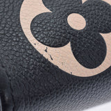 路易威顿路易斯·维顿（Louis Vuitton）路易威顿（Louis Vuitton）会标扩增Onzago MM 2Way黑色/米色M45595女士皮革手提袋AB级使用Ginzo