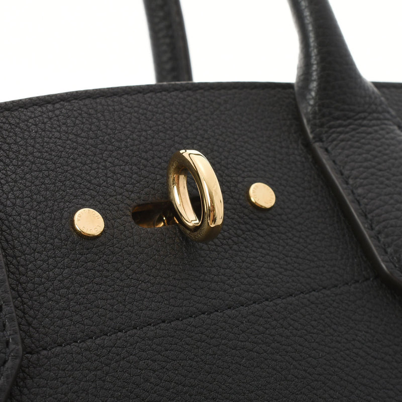 LOUIS VUITTON Louis Vuitton City Stemer MM Noir Gold Bracket M53015 Ladies Leather 2WAY Bag A Rank used Ginzo